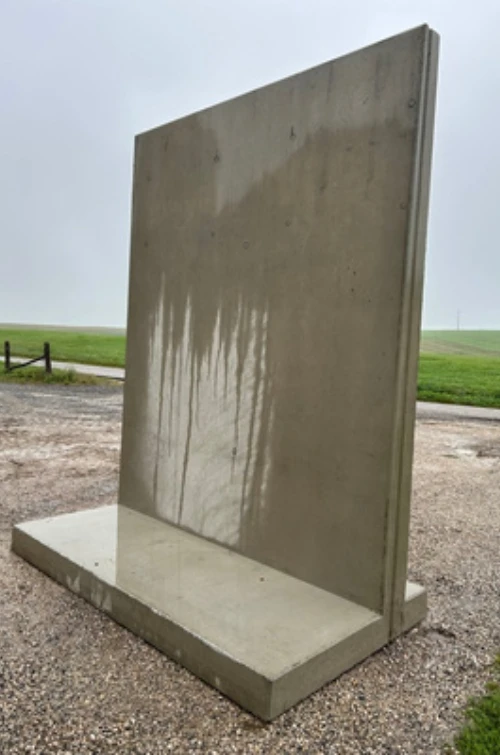 Éléments en L pour silo