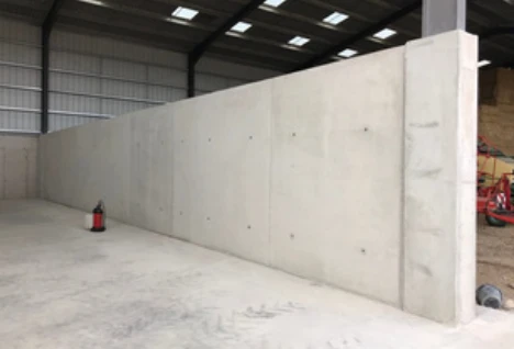 Mur coulé