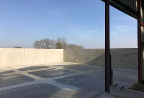 Mur coulé